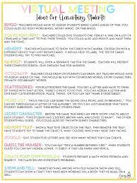 Virtual Meeting Games For Young Kids Zoom Google Meet Meeting Games Online Games For Kids Icebreaker Activities