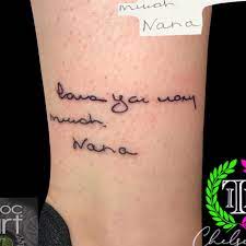 Tattoo artists can copy handwriting. Handwritten In Tattoos Search In 1 3m Tattoos Now Tattoodo