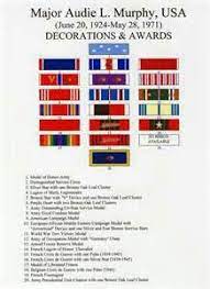Audie Murphy S Awards Medal Of Honor Military Awards American Soldiers