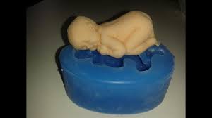 Molde Silicone De Bebe Fondant Baby Youtube
