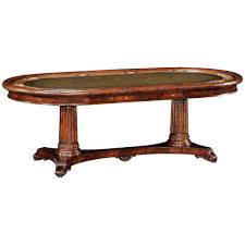Jonathan Charles Mahogany Poker Table Poker Table Table Mahogany