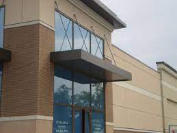 Masa Extrudeck Canopy At Bergen Town Center In Paramus Nj Architecture Design Metal Manufacturing Americanmade Awning Canopy Custom Canopy Metal Awning