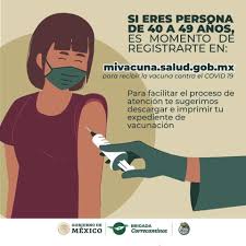 Al ingresar a la plataforma mivacuna.salud.gob.mx se puede leer que el registro está abierto para las personas que cumplen 30 años o más en este año. Importante Se Acerca Ayuntamiento De Benito Juarez Facebook