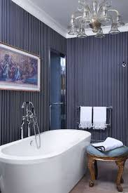 For small bathroom ideas consider raising the floor with spaced wooden slats—both attractive and functional. Best Bathroom Wallpaper Ideas 22 Beautiful Bathroom Wall Coverings