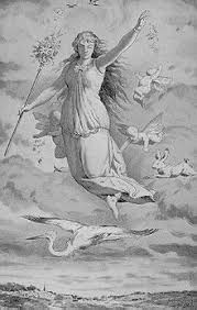 It was once disputed if friday was named after freya or frigga. Ostara Wikipedia