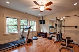 A great design trick in any gym is to use one main wall as your focal point. Pinterest Small Home Gym Novocom Top