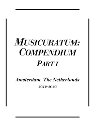 These collections are about weapons in end game of mhxx. Pdf The Compendium I Musicuratum Project Academia Edu