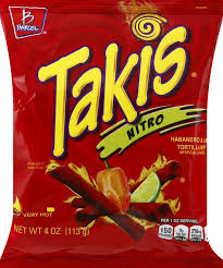 Takis® Nitro | Straight From Our Lab Of Mad Geniuses Comes Takis Nitro  Rolled Tortilla Chips. One Part Habanero. One Part Lime. One Part Hint Of  Cucumber.