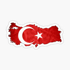 Offiziell angenommen wurde die türkische nationalflagge am 05. Sticker T C3 Bcrkei Redbubble