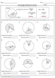 Worksheet will open in a new window. Arc Length And Sector Area Word Problems Worksheet Area Worksheets Word Problem Worksheets Word Problems