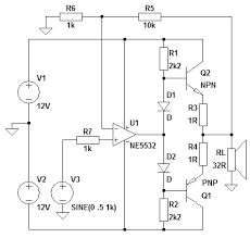 Left part of the software interface is electronics context 1. Ne5532 Op Amp Ic Circuit Diagram