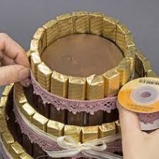 Anleitung Styropor Torte Mit Schokoriegeln Ideen Mit Herz Styropor Torte Geburtstag Torte Basteln Schokoriegel
