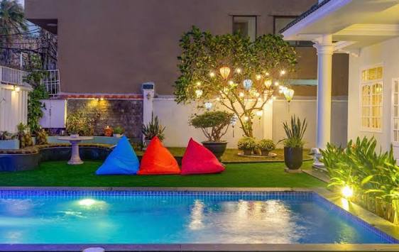 villa Đà Nẵng có BBQ