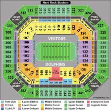 hard rock stadium map from barrystickets 7 nicerthannew