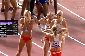 Polki przez dłuższą część biegu utrzymywały się na trzeciej pozycji. Niesamowity Bieg Polskiej Sztafety Polki Ze Srebrnym Medalem I Rekordem