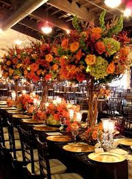 It's almost time for fall weddings! 10 Lovely Fall Wedding Centerpieces B Lovely Events Fall Floral Centerpieces Fall Wedding Flowers Fall Wedding Tables