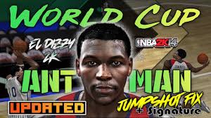 WORLD CUP ANTHONY EDWARDS UPDATED JUMPSHOT FIX + FULL SIGNATURE *Ant Man*  #FIBAWorldCup #eLDizZy2K