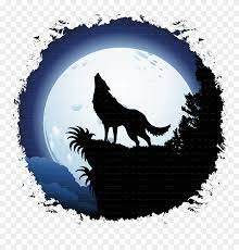 Vector step wolf, ai, eps, pdf, png, svg, dxf, jpg download image graphic digital artwork, graphical, discount coupons. Wolf Silhouette Moon Clipart Royalty Free Gray Wolf Wolf Howling At The Moon Clipart Png Download 4998760 Pinclipart