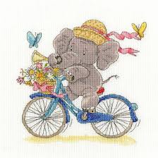 Bothy Threads counted cross stitch kit "Are We N-Elly There?", XEL9,  24x24cm, DIY : Amazon.ca: Home