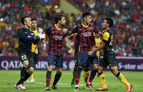 Share all sharing options for: Malaysia Vs Barcelona Fam