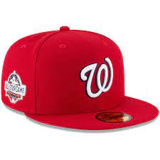 Washington Nationals New Era All Star Game Authentic Collection On Field 59fifty Fitted Hat Red In 2021 Fitted Hats Washington Nationals New Era