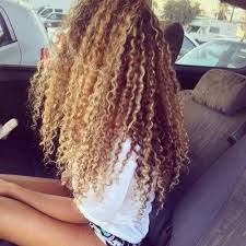 If you have straight hair and you are considering getting a perm, there are some things you should know before taking this step. Stunning Warm Golden Brown Blonde Babylights Frizzy Afros Curly Hair Monofilament Wigs Human Hair 22i Hair Styles Curly Hair Styles Naturally Curly Hair Styles
