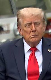 Everyone is talking about Kirk but… Did Trump have a stroke during the 9/11  memorial today?! Look at how the right side of his face droops. It has  never looked like that
