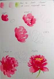 Learn how to paint with watercolors, make art even if you don't consider yoursefl an artist. 9 How To Paint Watercolor Flower Watercolor Flowers Tutorial Peony Drawing Watercolor Flowers Paintings