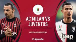 Serie a¬zee÷ view juventus results, match details (goal scorers, red/yellow cards, match statistics…) and information about players (appearances, goals and. Ac Milan Vs Juventus Coppa Italia Match Preview Prediction Idunique On Scorum