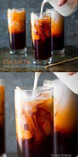 Easy Thai Tea Recipe Homemade Thai Iced Tea Recipe White On Rice Video Recipe Video Tea Drink Recipes Iced Tea Recipes Homemade Healthy Teas Recipes