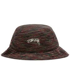 Check spelling or type a new query. Stussy Multi Knit Bucket Hat Black End