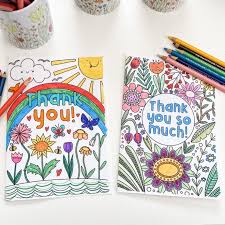 Which is the best thank you note for kids? Thank You Colouring Pages Mum In The Madhouse
