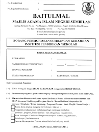 Use the download button below or simple online reader. Borang Permohonan Sumbangan Kebajikan Institusi Pendidikan Sekolah 2016 Pdf