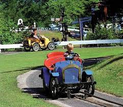 Antique Car Ride Children Amusement Park Story Land Glen Nh Vintage Postcard Ebay Amusement Park Vintage Postcard Antique Cars