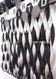 Black And White Backdrop Ideas Party Modern Soccer 7th Birthday Party 60th Birthday Party White Party Decorations Soccer Birthday Parties
