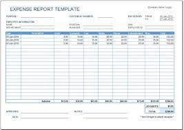 Free Expense Report Template Report Template Templates Expensive