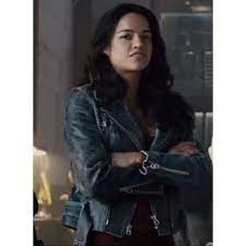 Furious 7 Michelle Rodriguez Letty Ortiz Jacket Michelle Rodriguez Celebrities Leather Jacket Leather Jackets Women