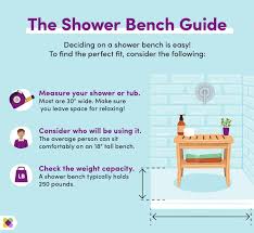 Because the users will have different heights and the floors can be uneven, you may need to look for a shower bench that has an adjustable height feature. Shower Benches You Ll Love In 2021 Wayfair