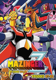 Mazinger Z Tv Series Dvd Set 2 S Mazinger Z Cartoon Tv Shows Tv Series
