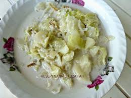Waah sedap sedap, sedap giler tau. Resepi Nennie Khuzaifah Masak Lemak Putih Kobis Resep Masakan Makanan Memasak