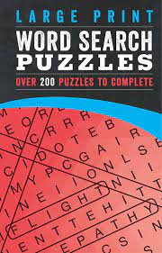 Math crossword puzzle # 3 associative property: Large Print Word Search Puzzles Over 200 Puzzles To Complete Parragon Books Ltd 9781474893275 Amazon Com Books