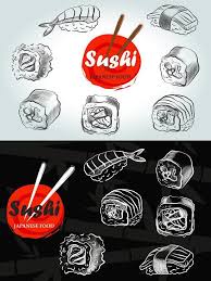 Sushi Menu Sketch Cover Sushi Menu Sushi Sushi Time