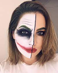 The Joker Inspired Halloween Makeup Ig Vangalmua Halloweendecorations Halloweenmakeup Style Creepy Halloween Makeup Joker Halloween Makeup Joker Makeup