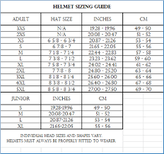 51 Methodical Studds Helmet Size Chart