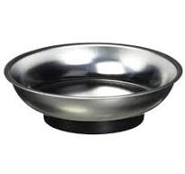 Titan 11061 Mini Magnetic Parts Tray, 4-1/4" Round