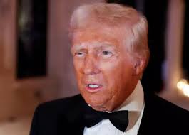 This is how we see him in the UK, all dressed up for his little parade.  What a wanker you have as president.