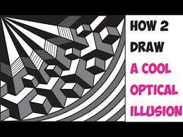 The first step is always the hardest, ironically the first step will determine the next step. How To Draw Cool 3d Optical Illusions Drawing Trick Easy Step By Step Drawing Tutorial For Beginners Mind Blown Art