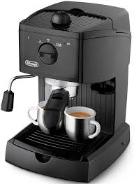 The beans are ground instantly for fuller flavour and a fresher cup of. Delonghi Ec146 B Coffee Maker With Cappuccino System Black Amazon Co Uk Home Kitchen