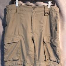 Size Medium Boy Scouts Uniform Pants Zip Shorts