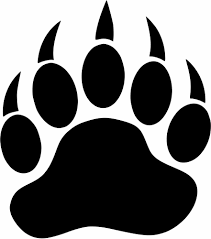 Take your pick from paw prints with pointy nails or tracks of bear paw prints. Bear Paw Print Template Novocom Top